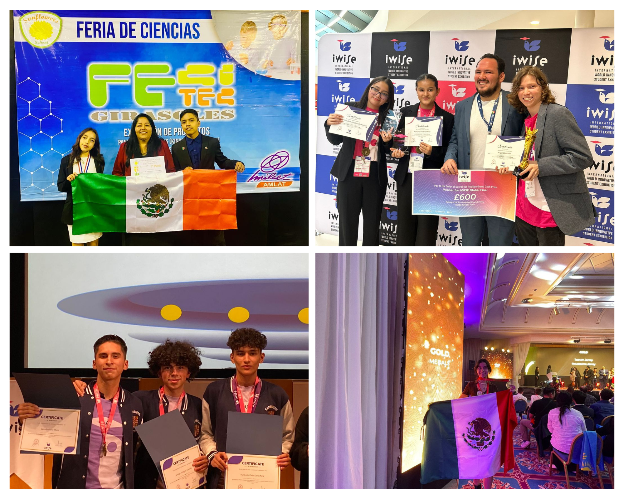 NUEVO LEÓN BRILLA POR SU DESTACADA PARTICIPACIÓN EN CONCURSOS INTERNACIONALES DE CIENCIAS